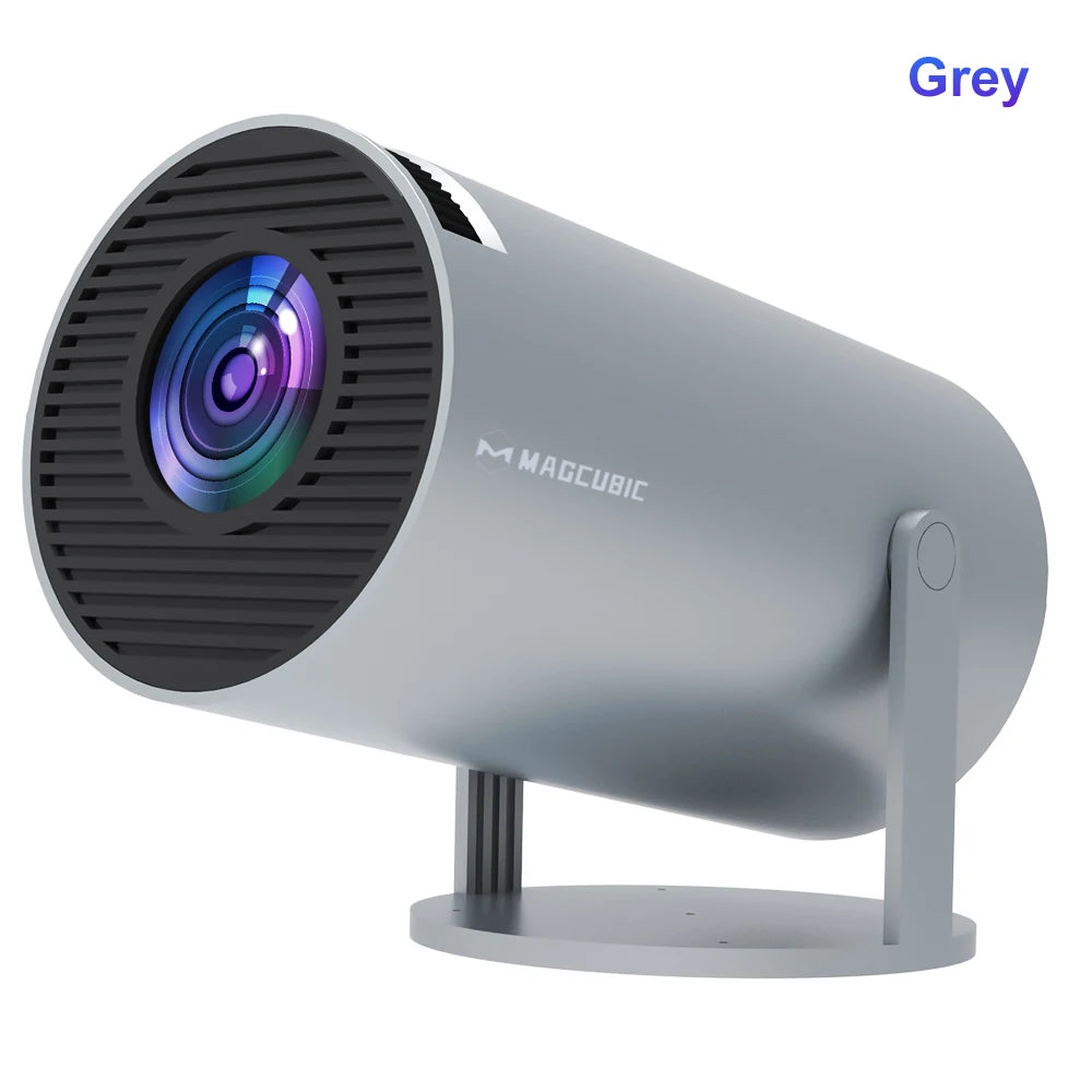 Projetor Portátil 8K Wifi6 290ANSI Android 14 Dual WIFI Allwinner H726 BT5.4 1280*720P Cinema em Casa