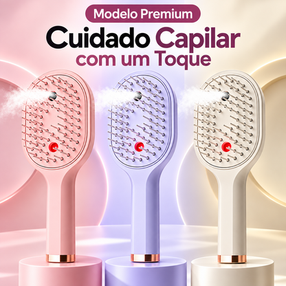 Escova Alisadora e Massageadora Elétrica