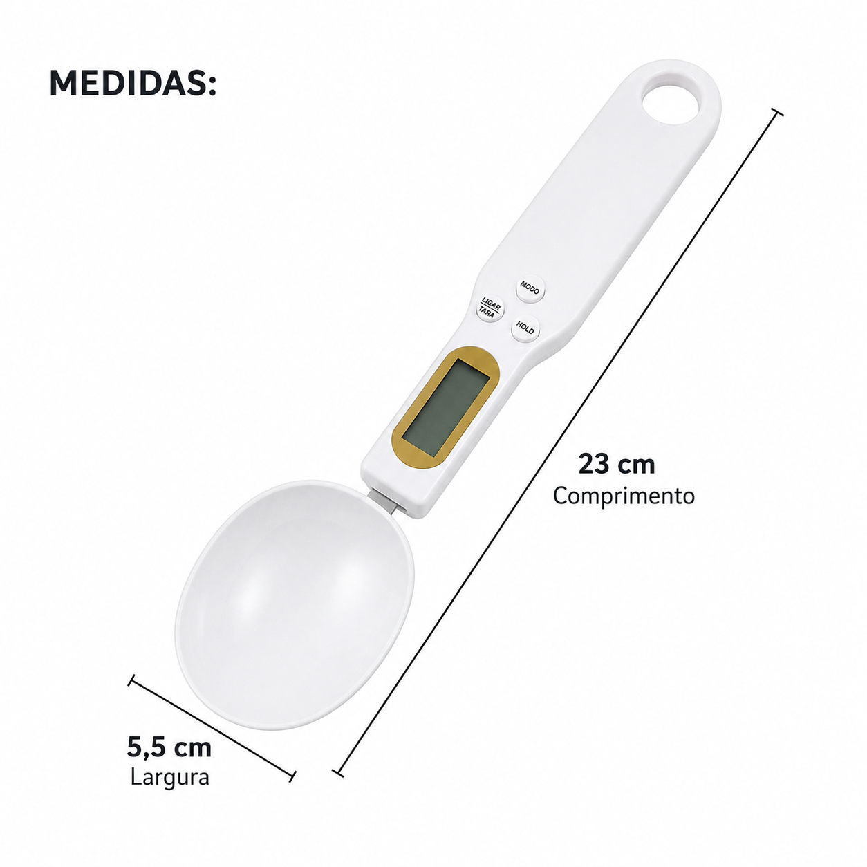 Colher Medidora Eletrônica