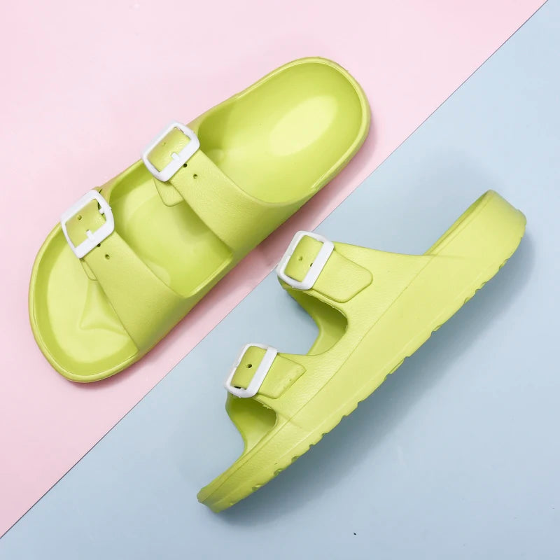 Sandalia Slide Casual Feminina