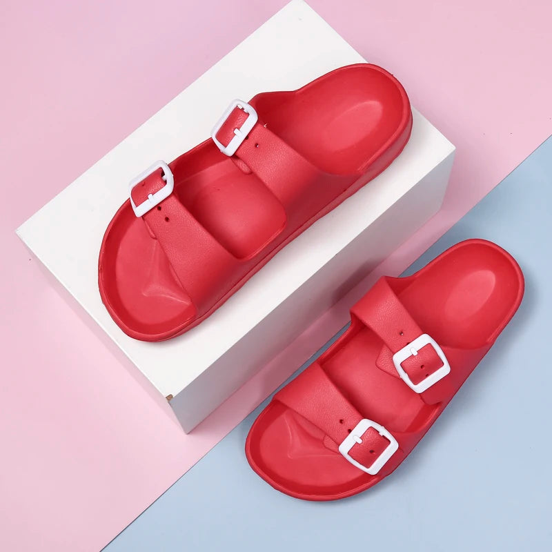 Sandalia Slide Casual Feminina
