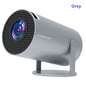 Projetor Portátil 8K Wifi6 290ANSI Android 14 Dual WIFI Allwinner H726 BT5.4 1280*720P Cinema em Casa