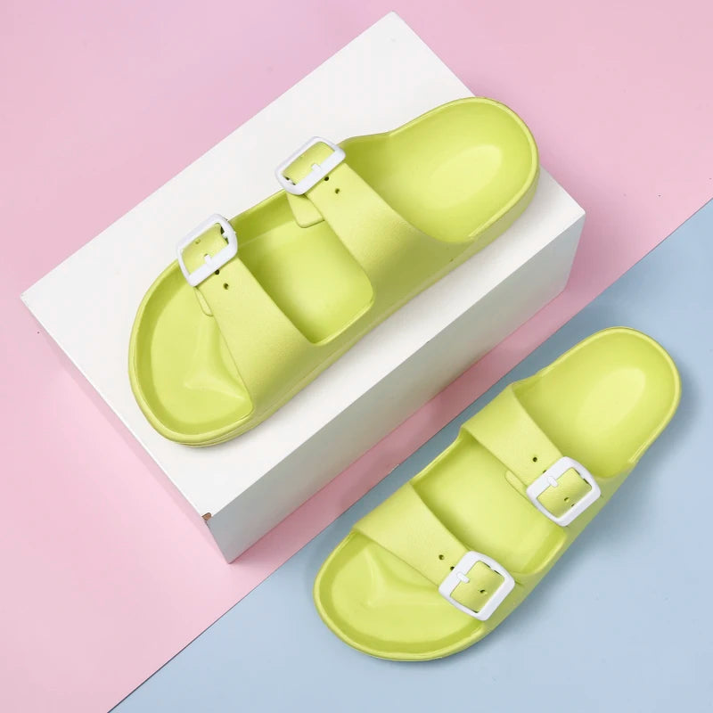 Sandalia Slide Casual Feminina