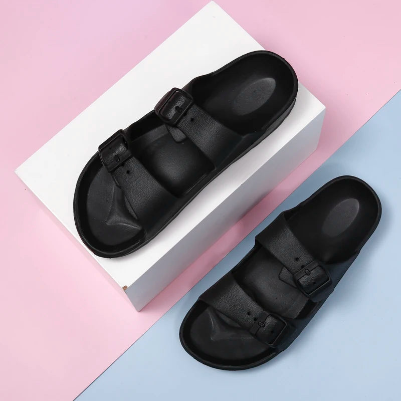 Sandalia Slide Casual Feminina