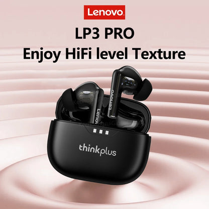 Original Lenovo LP3 Pro Earphones Wireless Bluetooth 5.2 Headphones Lp3pro HIFI Sound Noise Reduction Low Latency Sports Earbuds