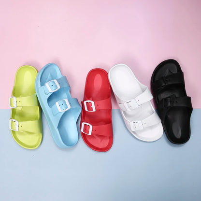 Sandalia Slide Casual Feminina