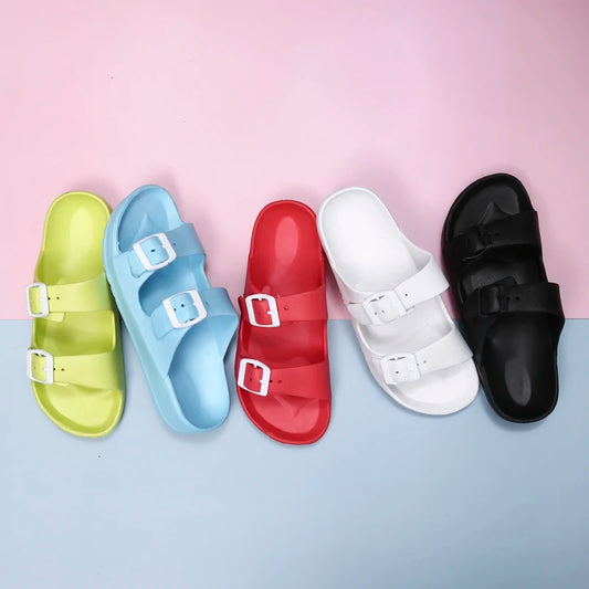 Sandalia Slide Casual Feminina