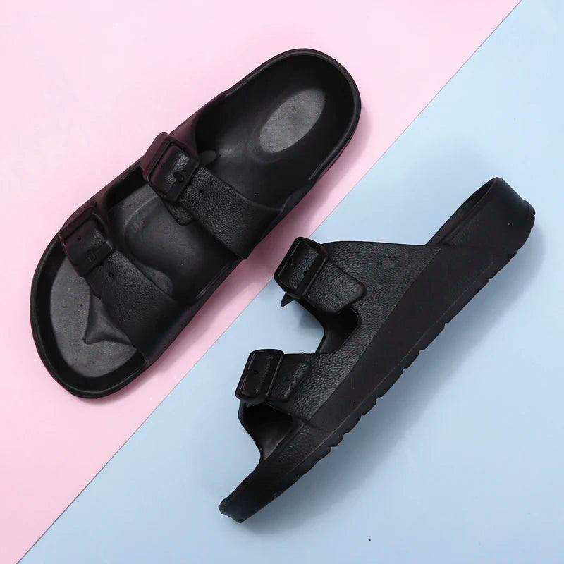 Sandalia Slide Casual Feminina
